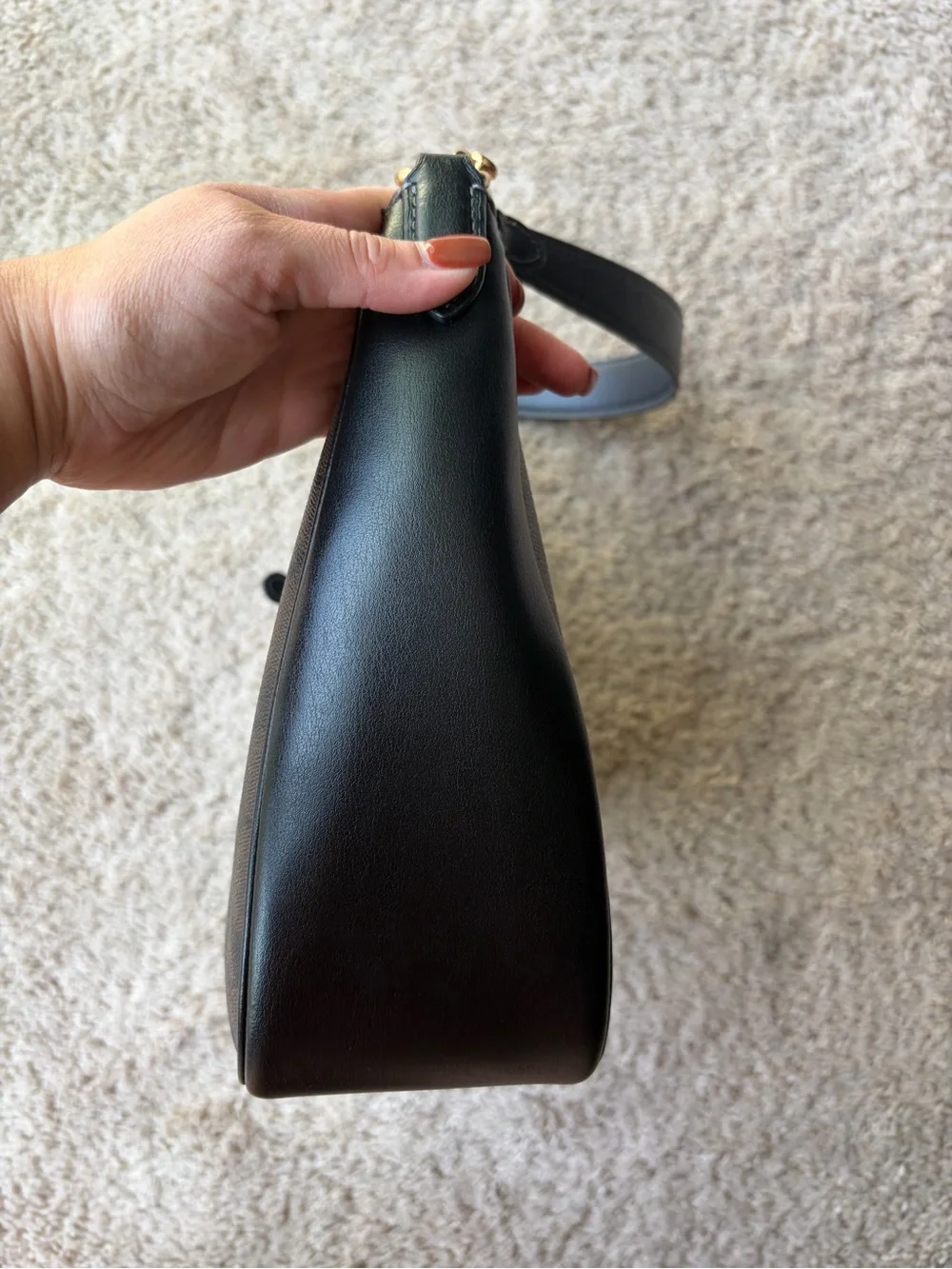 Coach Teri Hobo Bag in Signature Canvas | Gold Brown Black | Style Number CK161